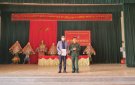    Xã Định Thành trao lệnh gọi nhập ngũ cho công dân 